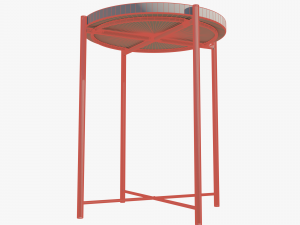 Gladom table gray IKEA Model 3D