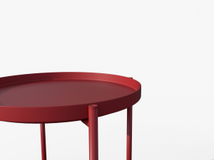 Gladom table red IKEA 3Dモデル