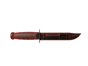 Army knife Modèle 3D