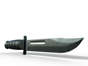 USA Army knife 3D Model