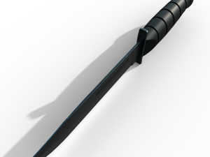 USA Army knife Model 3D