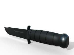 USA Army knife 3D Model