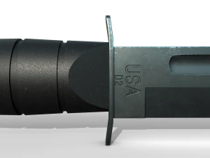 USA Army knife 3D Model