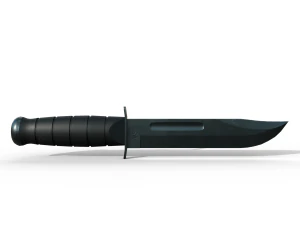 USA Army knife 3D Model
