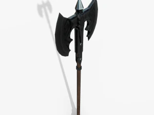 Two handed Ax 3D Model