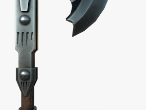Two handed Ax 3D Model