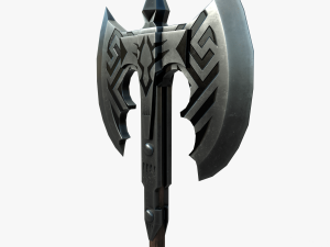 Two handed Ax 3D Model