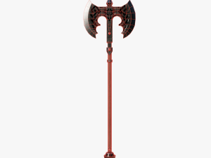 Two handed Ax 3D Model