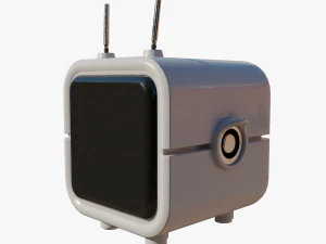 Square robot 3D Model