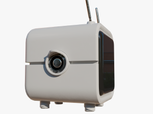 Square robot 3D Model
