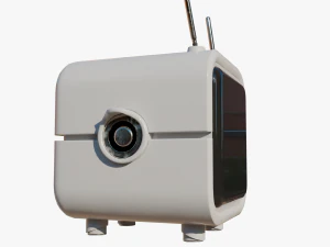 Square robot 3D Model