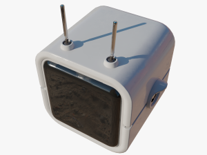 Square robot 3D Model