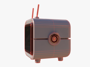 Square robot 3D Model