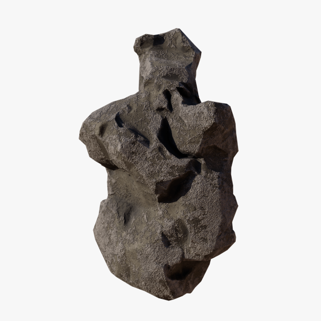 Rock Modelo 3D .c4d .max .obj .3ds .fbx .stl .blend 