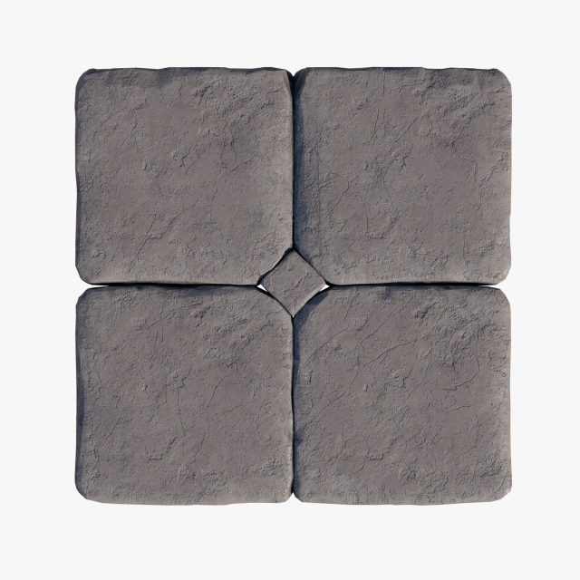 Old paving slabs Model 3D .c4d .max .obj .3ds .fbx .stl .blend 