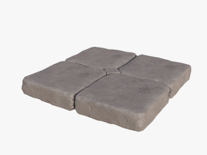 Old paving slabs Model 3D