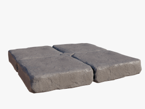 Old paving slabs Model 3D