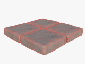 Losas antiguas Modelo 3D