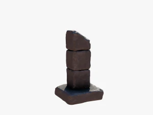 Broken column 3D Model