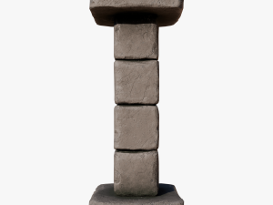 Old pillar 3Dモデル