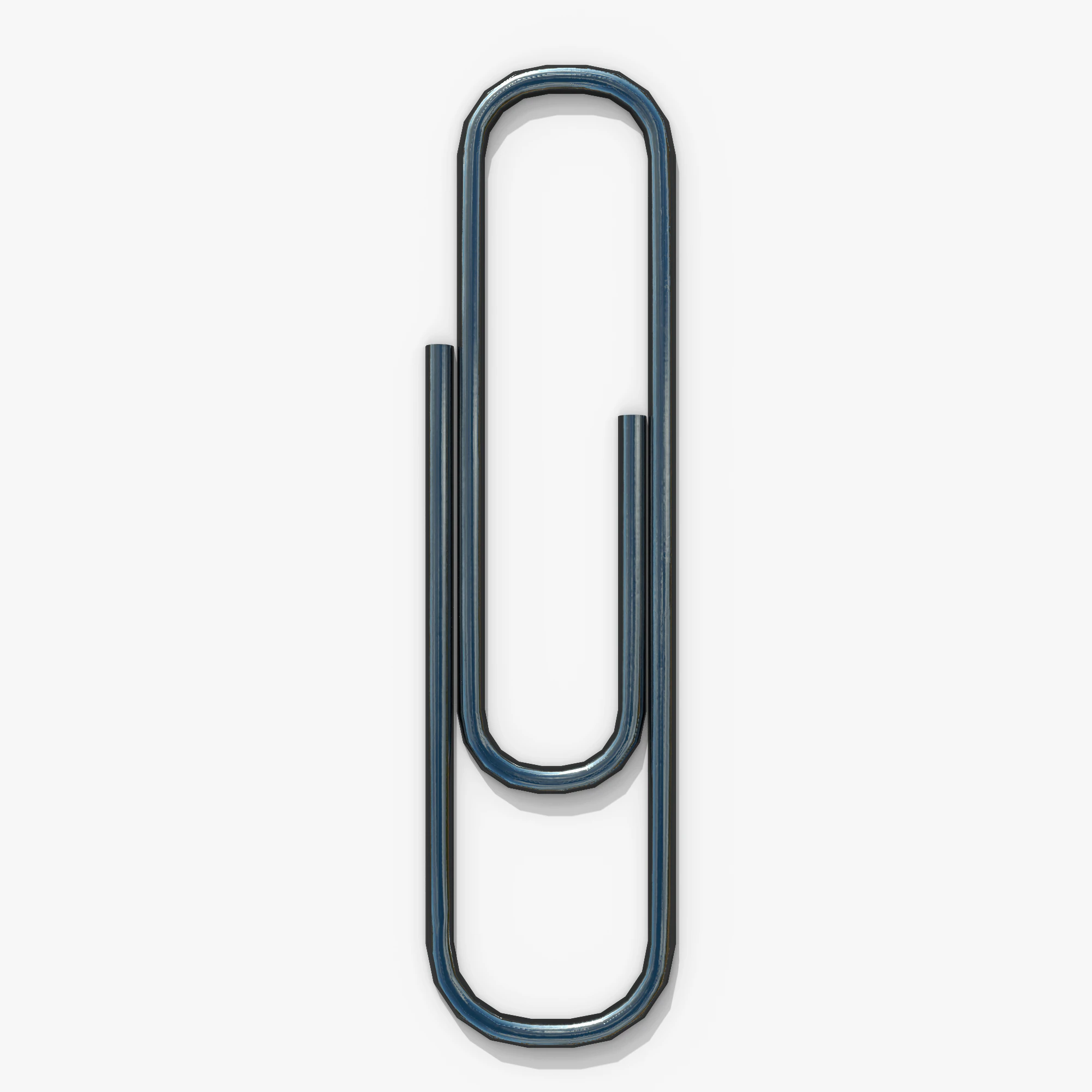 Paper clip 3D Model .c4d .max .obj .3ds .fbx .stl .blend 