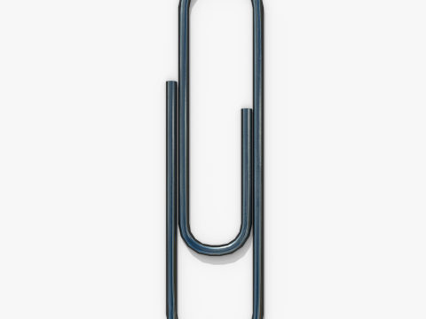 Paper clip 3D Model