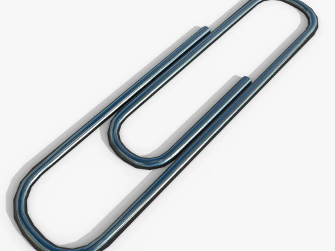 Paper clip 3D Model