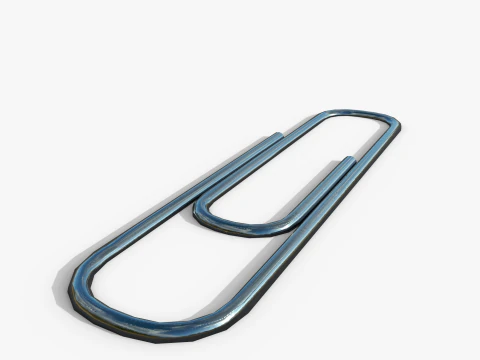 Paper clip 3D Model