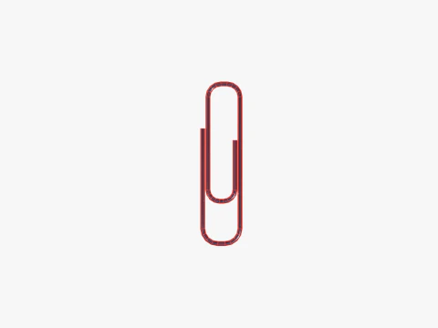 Paper clip 3D Model