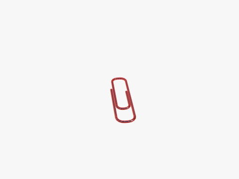 Paper clip Model 3D