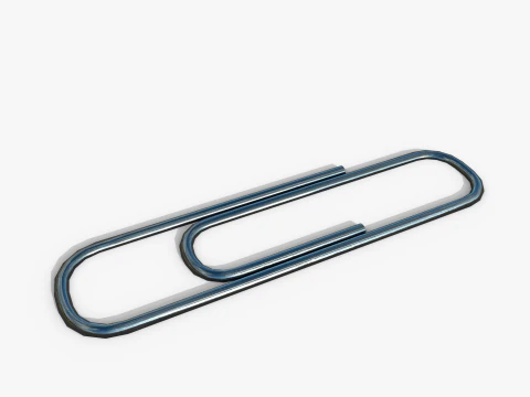Paper clip 3D Model