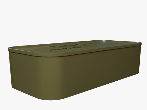 Mosin cartridge box 3D Model