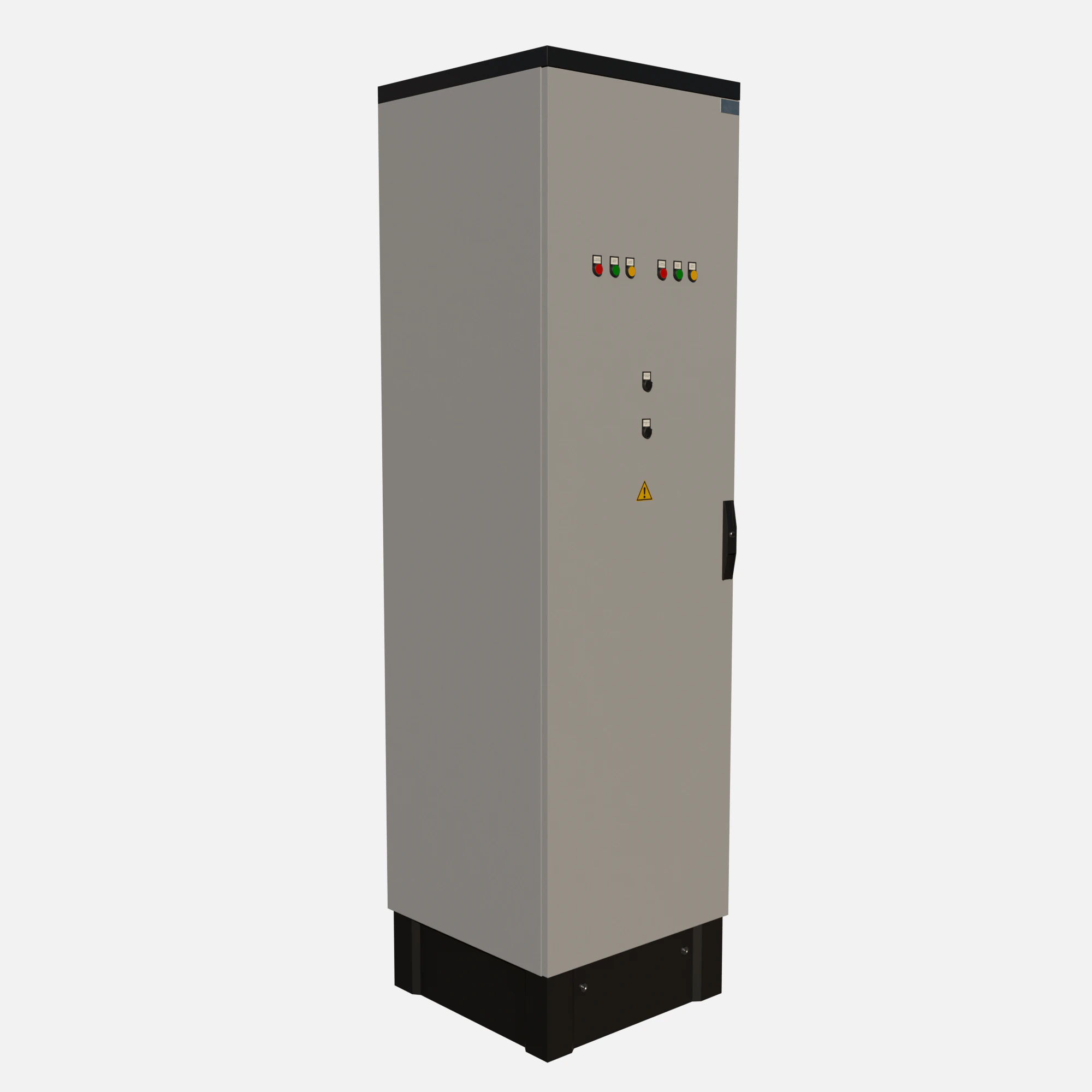 Electric control cabinet 3D Model .c4d .max .obj .3ds .fbx .stl .blend 