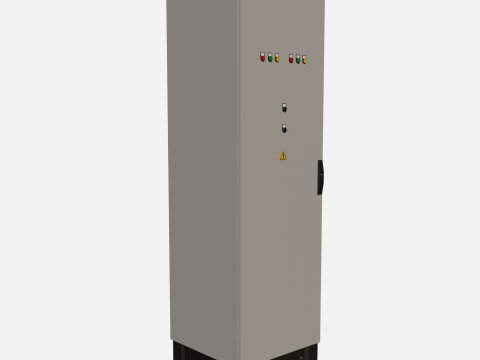 Electric control cabinet 3D मॉडल