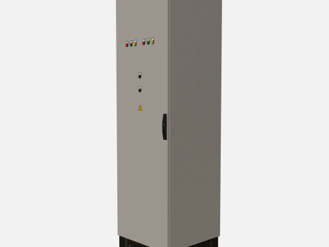 Electric control cabinet 3D Model