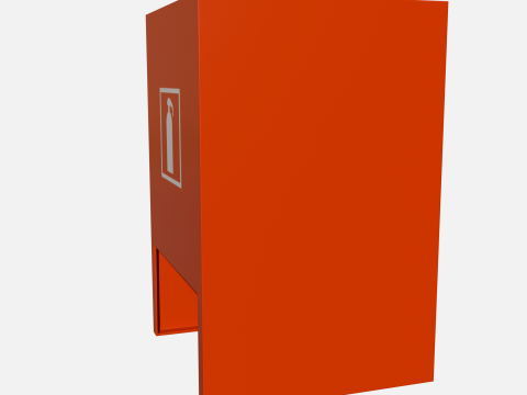 Fire extinguisher stand Model 3D