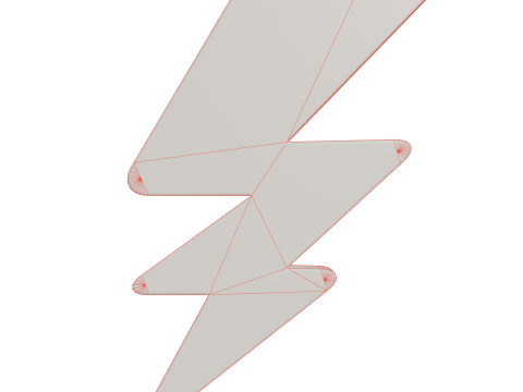 Electricity symbol 3D Model