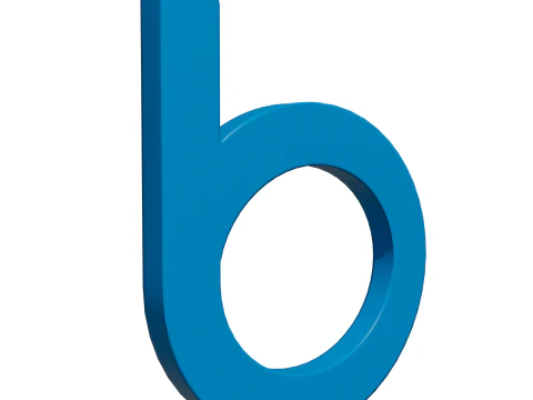 Bing-Symbol 3D Modell