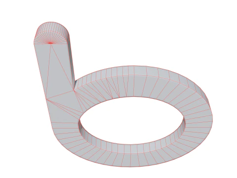 Bing-Symbol 3D Modell