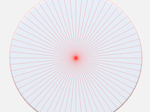 Youtube logo circle Modello 3D