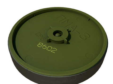 Mine PMA-3 3D 模型