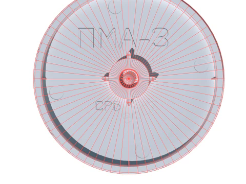 Mine PMA-3 3D Model