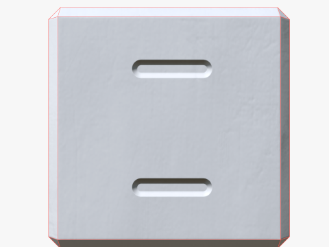 Metal dice Modelo 3D