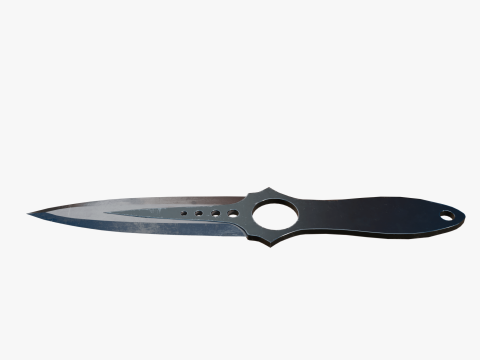 Throwing knife Modelo 3D