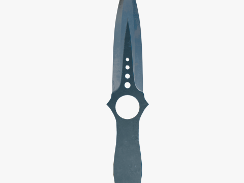 Throwing knife 3D मॉडल