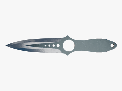 Throwing knife 3D मॉडल