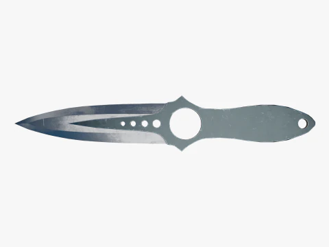 Throwing knife 3D Model