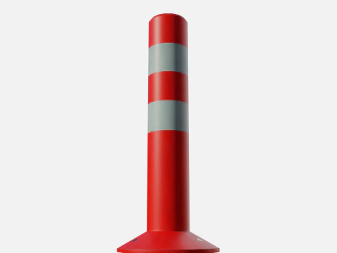 Road pole 45 cm 3D Model