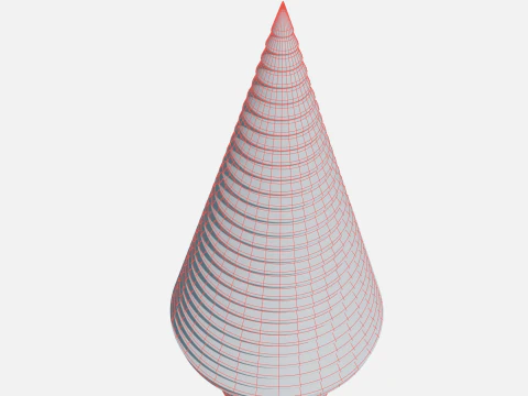 Wood tree decor 3 3D Model