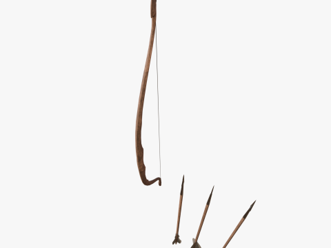 Bow and arrow 3D 모델